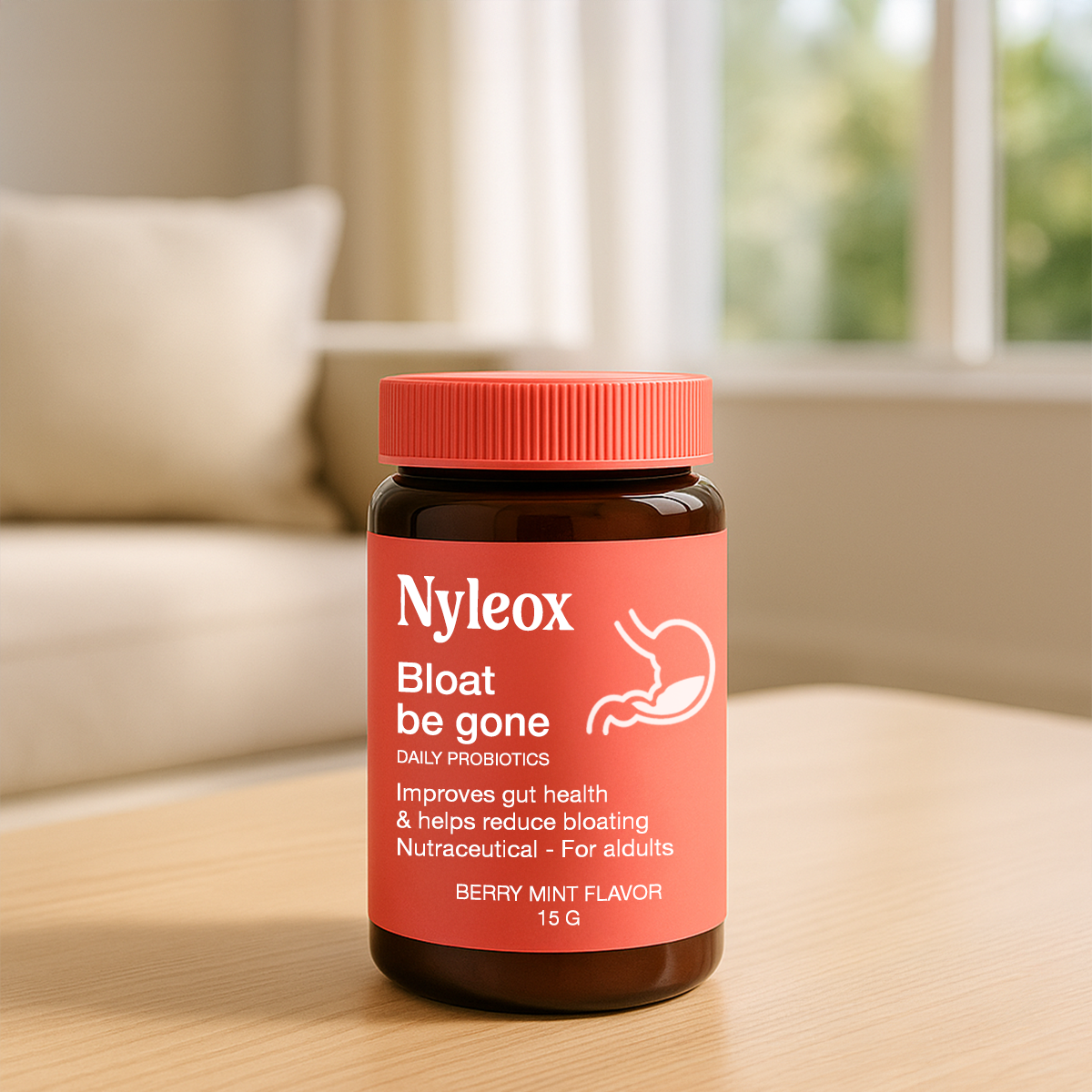 Nyleox Bloat Be Gone (Free Pouch)
